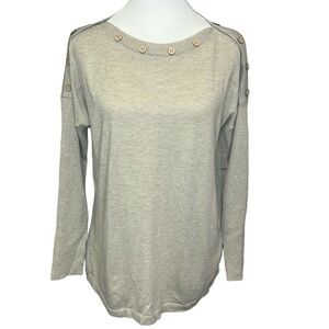 Soft Surroundings Button Detail Sweater